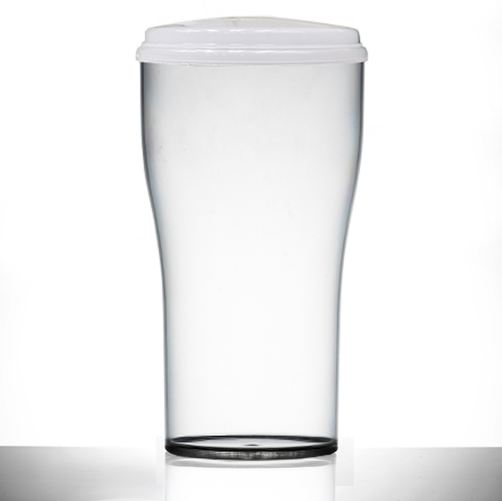 2 Pint Clear CE With Lid